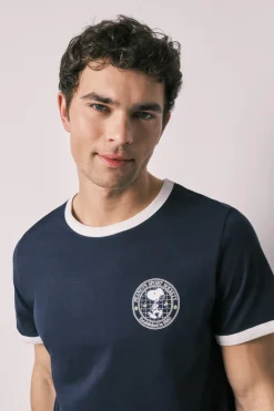 Pijama corto hombre 100% algod&oacute;n Snoopy