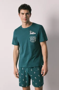 Pijama corto hombre 100% algod&oacute;n Bugs Bunny