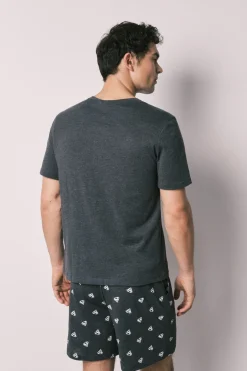 Pijama corto hombre algod&oacute;n Superman
