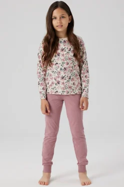 Pijama de niña flores