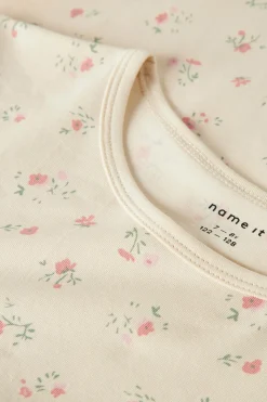 Pijama ni&ntilde;a flores