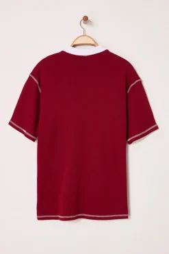 Polo de manga corta con bolsillo