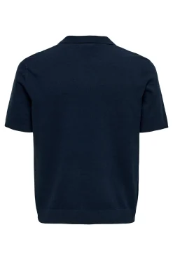 Polo de punto manga corta