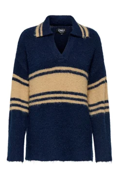 Polo de punto manga larga