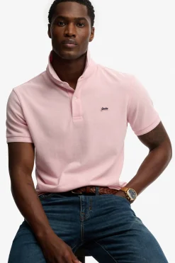 Polo manga corta piqu&eacute; b&aacute;sico