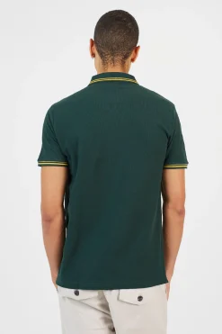 Polo piqu&eacute; de manga corta