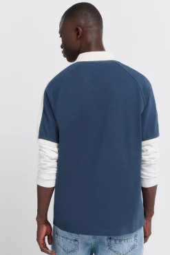 Polo piqu&eacute; deportivo contraste regular fit