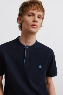 Polo piqu&eacute; mao slim fit