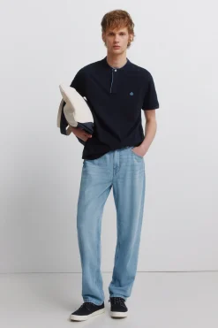 Polo piqu&eacute; mao slim fit