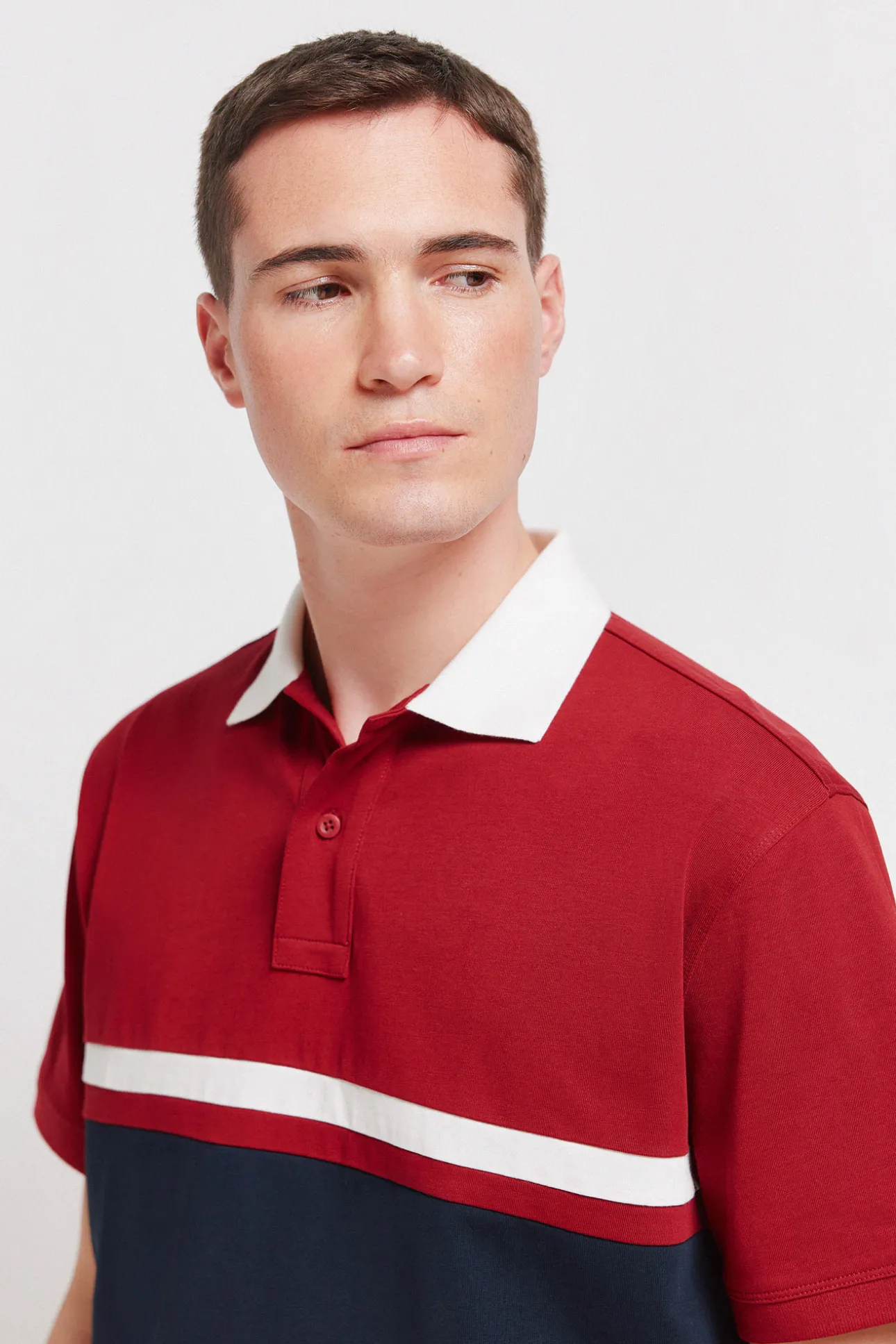 Polo piqu&eacute; sport corte posicional regular fit