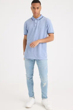 Polo Piquet Contrastes