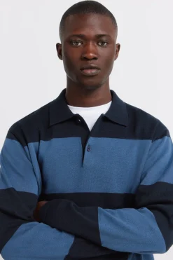 Polo raya bloque color