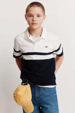 Polo rayas ni&ntilde;o