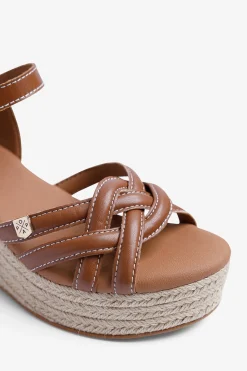 Sandalia cu&ntilde;a baja se&ntilde;ora Marinha Tiras