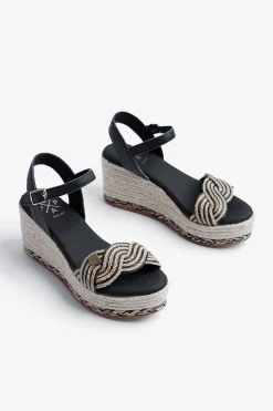 Sandalia cu&ntilde;a baja se&ntilde;ora Garua Yute