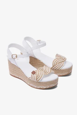 Sandalia cu&ntilde;a baja se&ntilde;ora Garua Yute