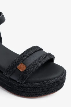 Sandalia cu&ntilde;a baja se&ntilde;ora Arambol Black