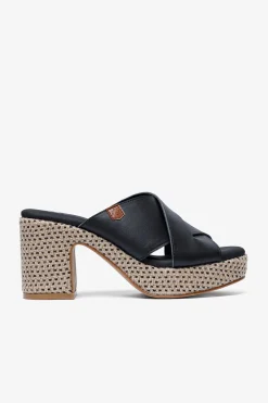 Sandalia cu&ntilde;a tac&oacute;n se&ntilde;ora Melibea Piel