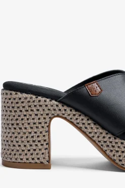 Sandalia cu&ntilde;a tac&oacute;n se&ntilde;ora Melibea Piel