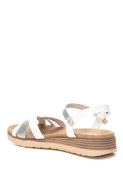 Sandalia cu&ntilde;a tiras entrelazadas