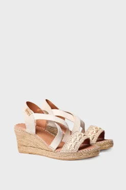 Sandalia de cu&ntilde;a de yute