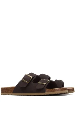 Sandalia serraje hebillas