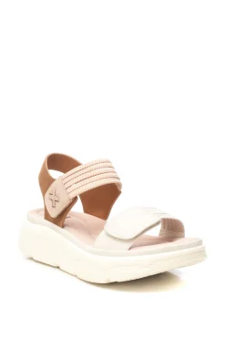 Sandalia tiras el&aacute;sticas velcro