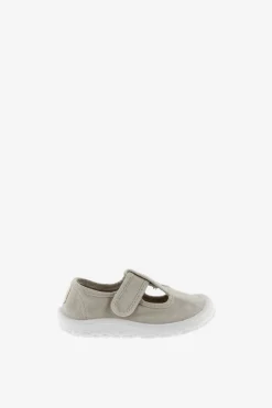 Sandalias barefoot lona tintada