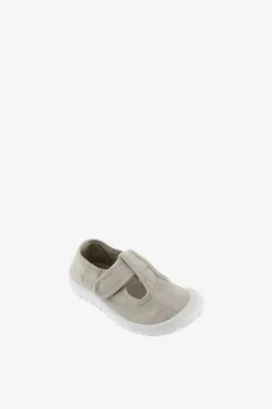 Sandalias barefoot lona tintada