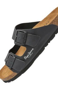 Sandalias Con Doble Hebilla