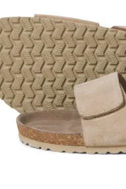 Sandalias serraje suela goma