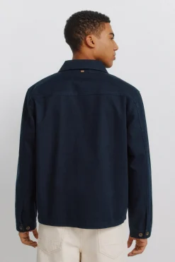 Sobrecamisa algod&oacute;n overshirt fit