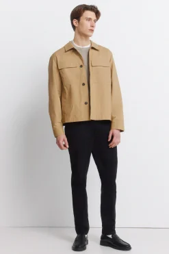 Sobrecamisa algod&oacute;n cremallera