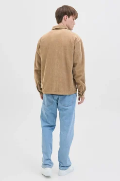 Sobrecamisa regular fit corderoy