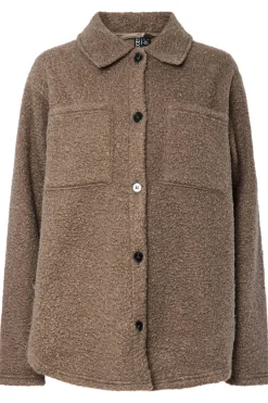 Sobrecamisa teddy bolsillos