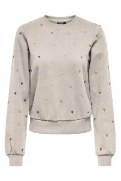 Sudadera bordado lurex