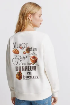 Sudadera Caf&eacute; boheme