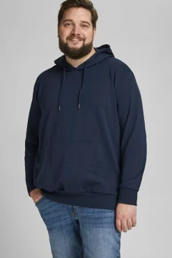 Sudadera capucha b&aacute;sica PLUS