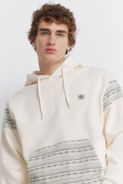 Sudadera capucha bolsillo &eacute;tnico