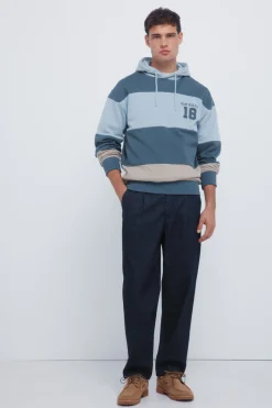 Sudadera capucha cortes