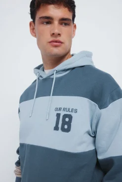 Sudadera capucha cortes