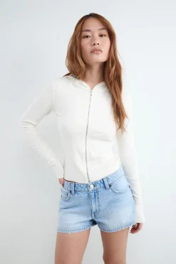 Sudadera capucha cremallera