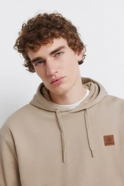 Sudadera capucha lisa