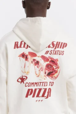 Sudadera capucha pizza