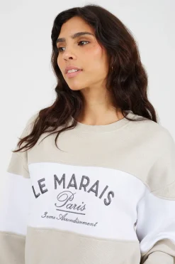 Sudadera con bordado