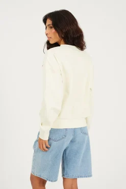 Sudadera con bordado