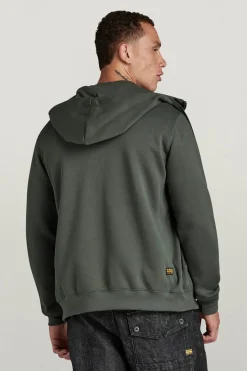 Sudadera con capucha y cierre de cremallera