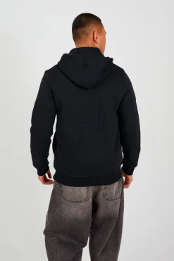 Sudadera con capucha y cremallera