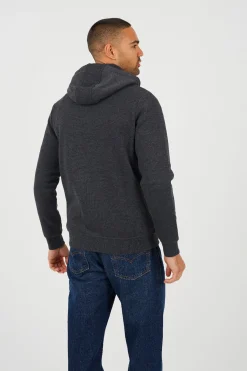 Sudadera con capucha y cremallera