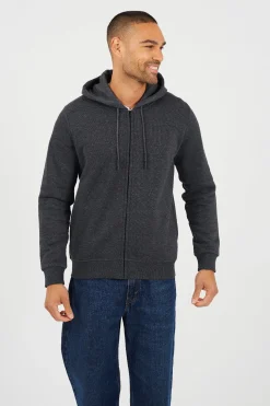 Sudadera con capucha y cremallera